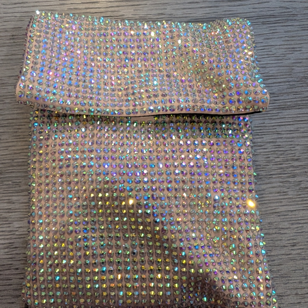 Sparkling Rhinestone Crossbody Bag